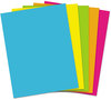 A Picture of product WAU-99608 Neenah Paper Astrobrights® Bright Assortment,  8 1/2 x 11, Assorted, 24 lb, 500 Sheets/Ream