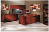 A Picture of product MLN-AHW72LCR Mayline® Aberdeen® Series Wood Door Hutch,  72w x 15d x 39h, Cherry
