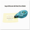 A Picture of product TOM-68723 Tombow® MONO® Original Correction Tape,  Asst RetroColor Applicators, 1/6" x 394", 10/Pack