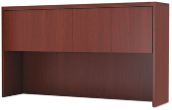 Mayline® Aberdeen® Series Wood Door Hutch,  72w x 15d x 39h, Cherry