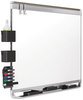 A Picture of product QRT-P558AP2 Quartet® Prestige 2 Connects™ DuraMax® Magnetic Porcelain Whiteboard,  96 x 48, Silver Frame