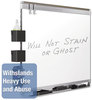 A Picture of product QRT-P558AP2 Quartet® Prestige 2 Connects™ DuraMax® Magnetic Porcelain Whiteboard,  96 x 48, Silver Frame