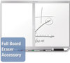 A Picture of product QRT-P558AP2 Quartet® Prestige 2 Connects™ DuraMax® Magnetic Porcelain Whiteboard,  96 x 48, Silver Frame