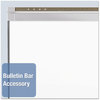 A Picture of product QRT-P558AP2 Quartet® Prestige 2 Connects™ DuraMax® Magnetic Porcelain Whiteboard,  96 x 48, Silver Frame