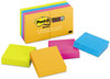 A Picture of product MMM-6228SSAU Post-it® Notes Super Sticky Pads in Energy Boost Colors Collection 2" x 90 Sheets/Pad, 8 Pads/Pack