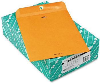Quality Park™ Clasp Envelope,  9 1/2 x 12 1/2, 32lb, Brown Kraft, 100/Box