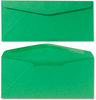A Picture of product QUA-11135 Quality Park™ Colored Envelope,  Traditional, #10, Green, 25/Pack