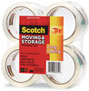 A Picture of product MMM-36504 Scotch® Storage Tape 3" Core, 1.88" x 54.6 yds, Clear, 4/Pack