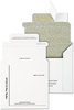 A Picture of product QUA-E7266 Quality Park™ Disk/CD Foam-Lined Mailers,  Contemporary, 5 x 5, White, 25/Box