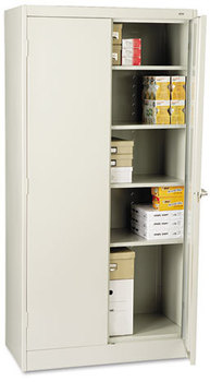 Tennsco 72" High Standard Cabinet,  36w x 18d x 72h, Light Gray