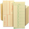A Picture of product TOP-1260 TOPS™ Time Clock Cards,  Named Days, Two-Sided, 3 3/8 x 8 1/4, 500/Box
