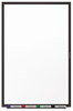 A Picture of product QRT-S537B Quartet® Classic Melamine Dry Erase Board,  72 x 48, White Surface, Black Frame