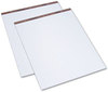 A Picture of product TOP-7903 TOPS™ Easel Pads,  Unruled, 27 x 34, White, 50 Sheets, 2 Pads/Pack