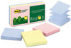 A Picture of product MMM-R330RP6AP Post-it® Greener Notes Original Recycled Pop-up Notes,  3 x 3, Helsinki, 6 100-Sheet Pads