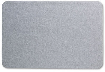 Quartet® Oval Office™ Fabric Board,  36 x 24, Gray