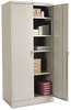 A Picture of product TNN-2470LGY Tennsco 78" High Deluxe Cabinet,  36w x 24d x 78h, Light Gray