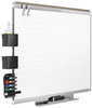 A Picture of product QRT-TE547AP2 Quartet® Prestige 2 Connects™ Total Erase® Whiteboard,  72 x 48, Aluminum Frame