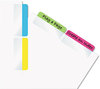 A Picture of product RTG-33248 Redi-Tag® Write-On Index Tabs,  2 x 11/16, 4 Colors, 48/Pack