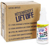 A Picture of product MOT-40903 Motsenbocker's Lift-Off® #3: Pen, Ink & Marker Graffiti Remover, Ink & Marker Graffiti Remover, 32oz Flip-Top Bottle, 6/Carton