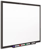 A Picture of product QRT-S535B Quartet® Classic Melamine Dry Erase Board,  60 x 36, White Surface, Black Frame