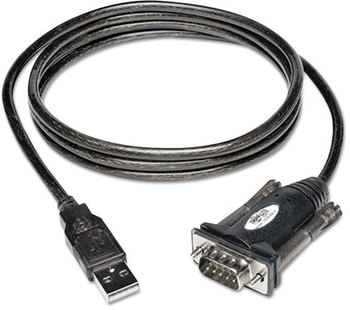 Tripp Lite USB to Serial Adapter Cable,  5-ft.