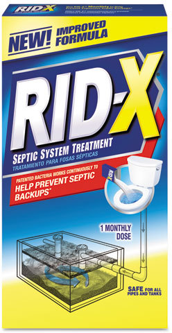 Reckitt Reckitt R50 80306 Rid-X Septic System Treatment - 10.3 Oz