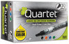 A Picture of product QRT-500118M Quartet® EnduraGlide® Dry Erase Marker,  Chisel Tip, Assorted Colors, 12/Set