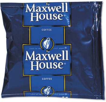 Maxwell House® Coffee,  Regular Ground, 1.5oz Pack, 42/Carton
