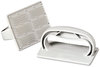 A Picture of product MMM-09493 3M™ Twist-Lok™ Pad Holder 3.5 x 4.75 2.5, Light Gray, 10/Carton