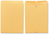 A Picture of product QUA-37810 Quality Park™ Clasp Envelope,  12 x 15 1/2, 32lb, Brown Kraft, 100/Box