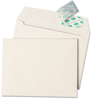 Quality Park™ Greeting Card/Invitation Envelope,  Contemp., Redi-Strip, #10 , 50/Box