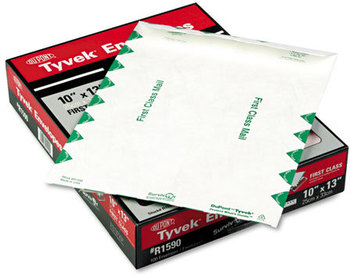 Survivor® Catalog Mailers Made with Tyvek®,  Side Seam, 10 x 13, White, 100/Box