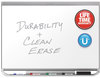 A Picture of product QRT-P558GP2 Quartet® Prestige 2 Connects™ DuraMax® Magnetic Porcelain Whiteboard,  96 x 48, Graphite