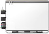 A Picture of product QRT-P558GP2 Quartet® Prestige 2 Connects™ DuraMax® Magnetic Porcelain Whiteboard,  96 x 48, Graphite