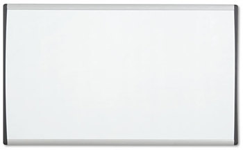 Quartet® ARC™ Frame Cubicle Board,  Steel, 14 x 24, White Surface, Silver Aluminum Frame