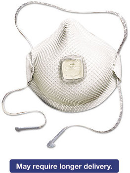Moldex® HandyStrap® Respirator 2700N95 Series,  Half-Face Mask, Medium/Large, 10/Box