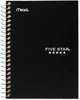A Picture of product MEA-45484 Five Star® Wirebound Notebook,  College Rule, 5 x 7, Perforated, White, 100 sheets