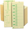 A Picture of product TOP-1291 TOPS™ Time Clock Cards,  Weekly, Two-Sided, 3 1/2 x 8 1/2, 500/Box