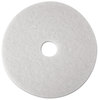 A Picture of product MMM-08482 3M™ Super Polish Floor Pads 4100. 18 in. White. 5/carton.