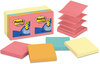 A Picture of product MMM-R33014YWM Post-it® Pop-up Notes Original Pop-up Notes Value Pack,  3 x 3, 7 Canary, 7 Cape Town, 100/Pad