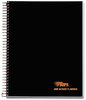 A Picture of product TOP-63827 TOPS™ JEN Action Planner,  Ruled, 6 3/4 x 8 1/2, White, 84 Sheets