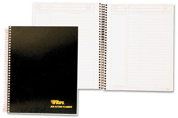 TOPS™ JEN Action Planner,  Ruled, 6 3/4 x 8 1/2, White, 84 Sheets
