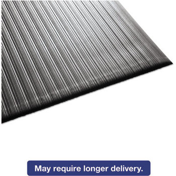 Guardian Air Step Anti-Fatigue Mat,  Polypropylene, 36 x 144, Black