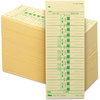 A Picture of product TOP-1256 TOPS™ Time Clock Cards,  500/Box