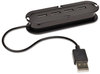 A Picture of product TRP-U222004R Tripp Lite 4-Port USB 2.0 Ultra-Mini Hub,  Black