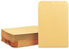 A Picture of product QUA-37890 Quality Park™ Clasp Envelope,  9 x 12, 28lb, Brown Kraft, 100/Box