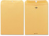 A Picture of product QUA-37890 Quality Park™ Clasp Envelope,  9 x 12, 28lb, Brown Kraft, 100/Box