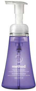 Method® Foaming Hand Wash,  French Lavender, 10 oz Pump Bottle, 6/Carton