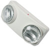 A Picture of product TCO-70012 Tatco Twin Beam Emergency Lighting Unit,  12 3/4"w x 4"d x 5 1/2"h, White