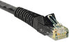 A Picture of product TRP-N201007BK Tripp Lite CAT6 Snagless Molded Patch Cable,  7 ft, Black